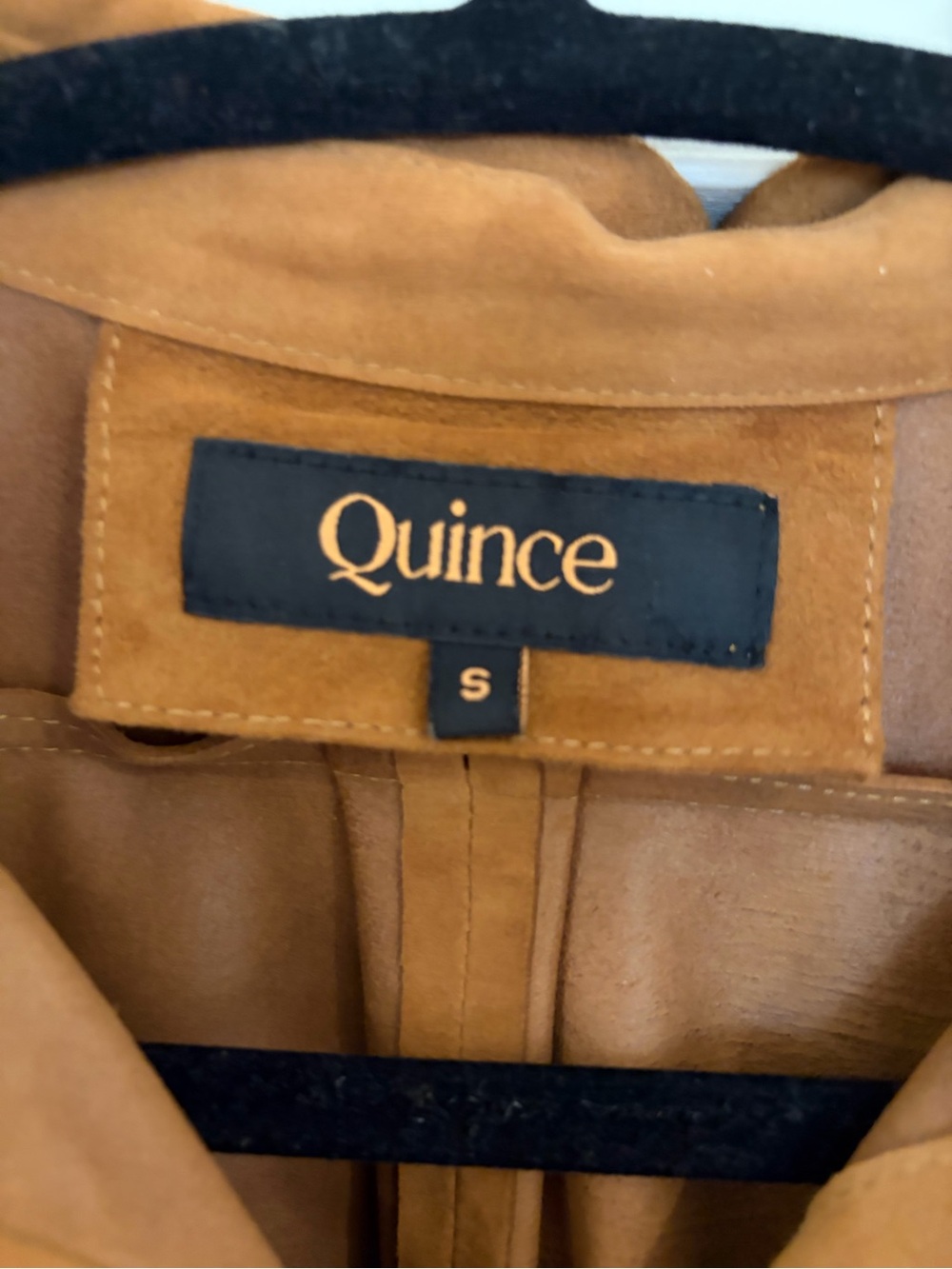 Quince Real Suede Shirt or Light Jacket - Picture 4 of 5
